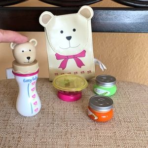 American Girl Bitty Baby feeding accessories
